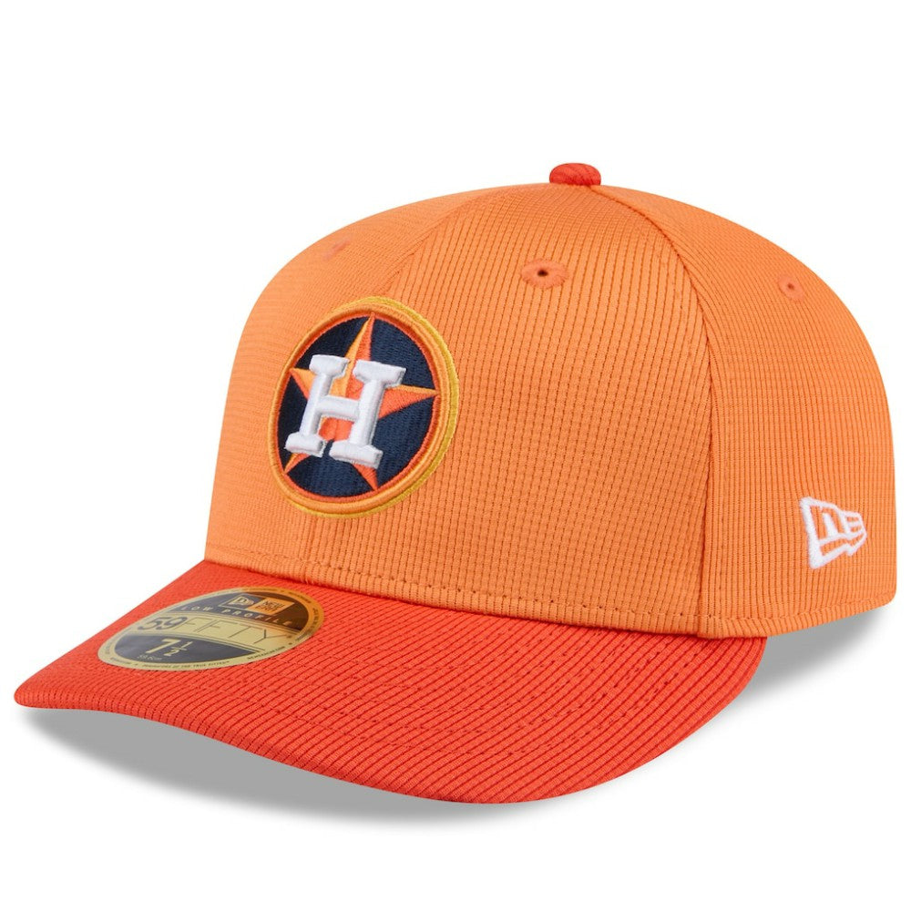 Houston Astros New Era 2025 Spring Training Low Profile 59FIFTY Fitted Hat - Orange - New Era Sale