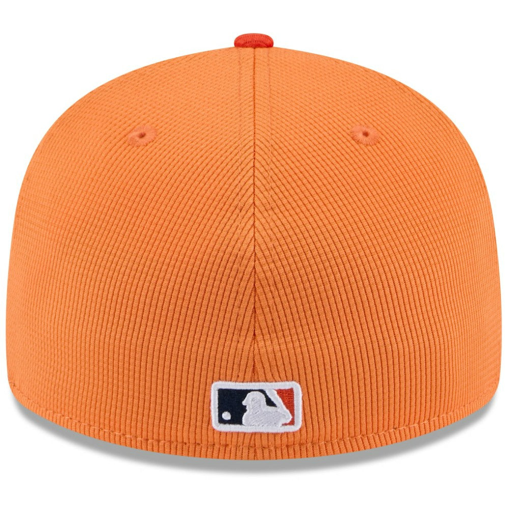 Houston Astros New Era 2025 Spring Training Low Profile 59FIFTY Fitted Hat - Orange - New Era Sale