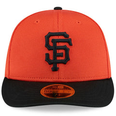 San Francisco Giants New Era 2025 Spring Training Low Profile 59FIFTY Fitted Hat - Orange/Black - New Era on Sale