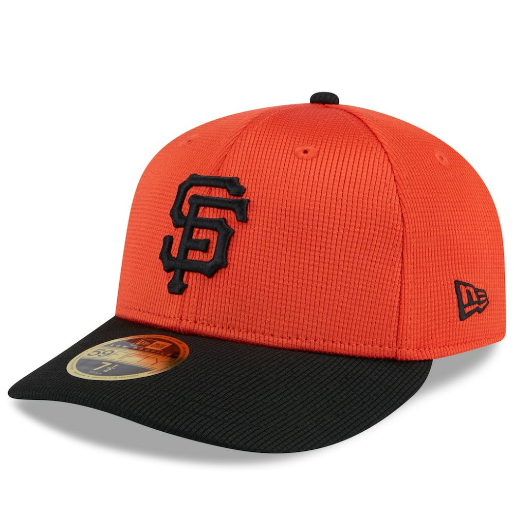 San Francisco Giants New Era 2025 Spring Training Low Profile 59FIFTY Fitted Hat - Orange/Black - New Era on Sale
