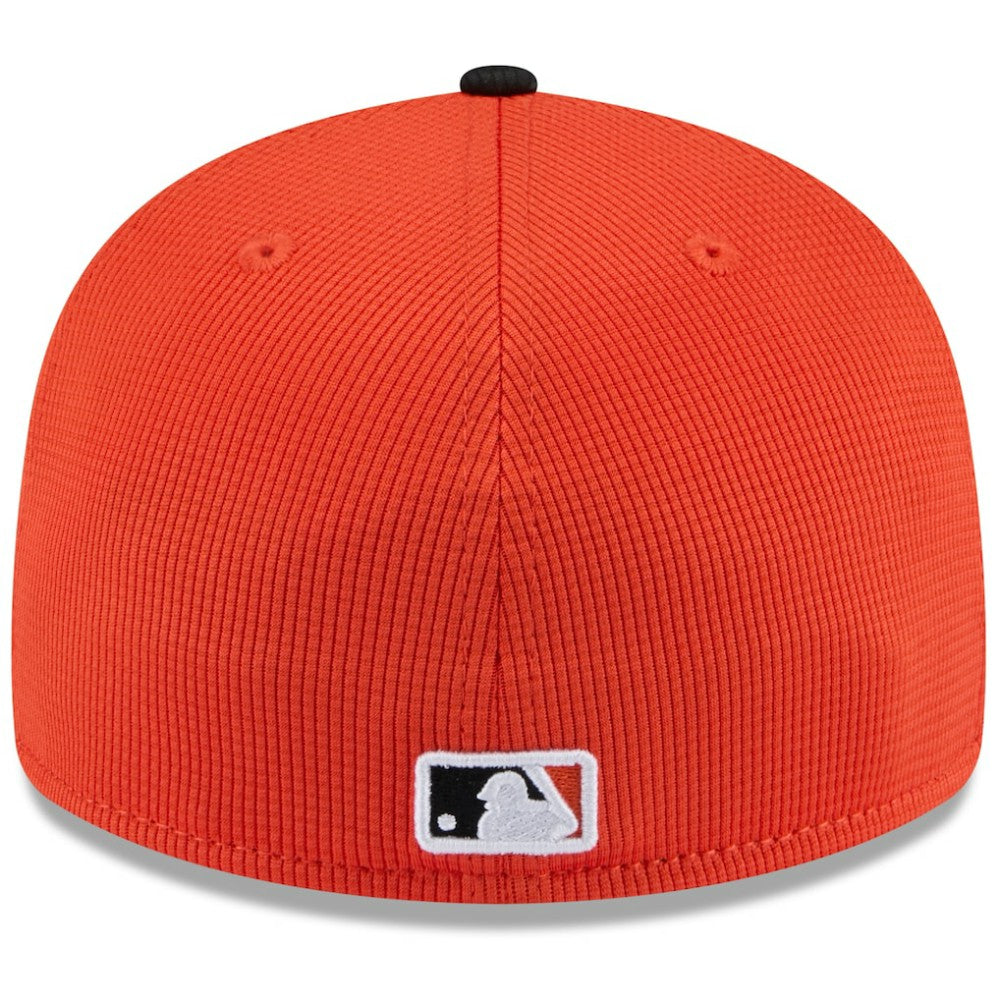 San Francisco Giants New Era 2025 Spring Training Low Profile 59FIFTY Fitted Hat - Orange/Black - New Era on Sale