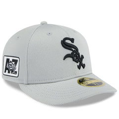 Chicago White Sox New Era 2025 Spring Training Low Profile 59FIFTY Fitted Hat - Gray - New Era Lifestyle