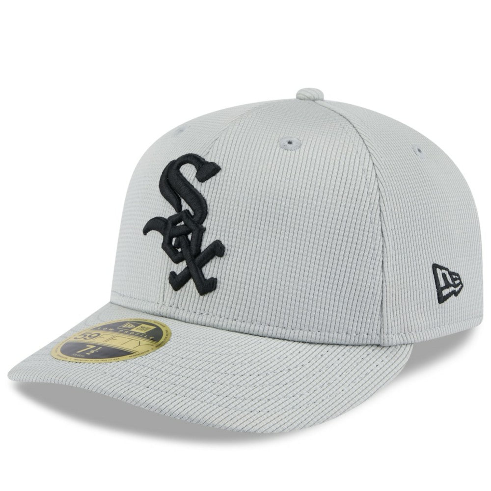 Chicago White Sox New Era 2025 Spring Training Low Profile 59FIFTY Fitted Hat - Gray - New Era Lifestyle