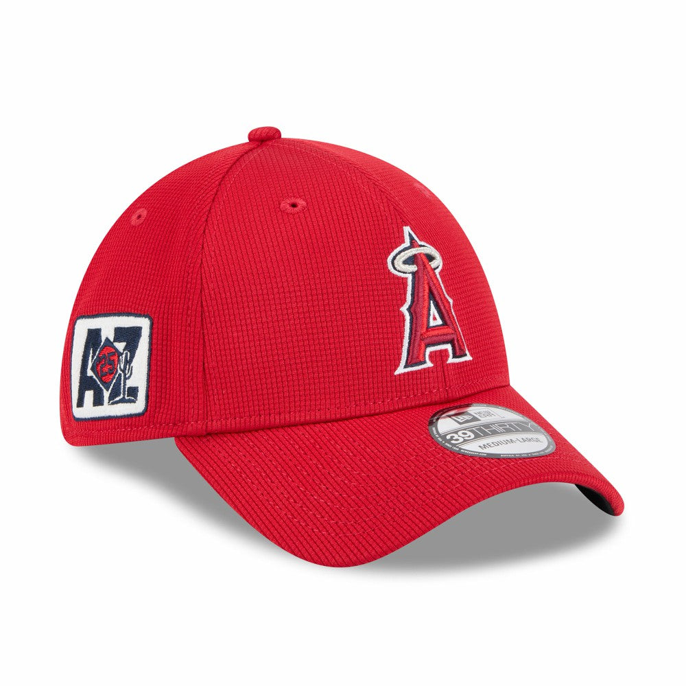 Los Angeles Angels New Era 2025 Spring Training 39THIRTY Flex Hat - Red - New Era Lifestyle