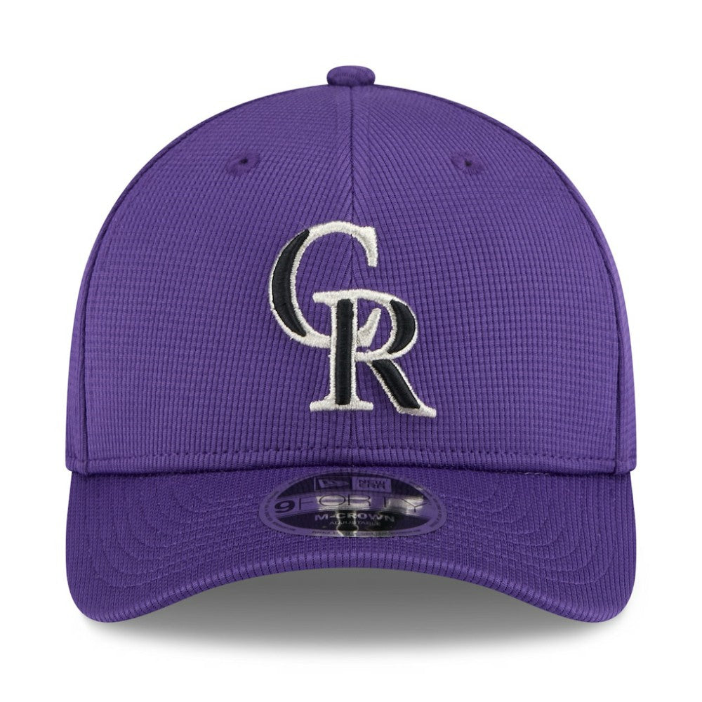 Colorado Rockies New Era 2025 Spring Training 9FORTY Adjustable Hat - Purple - New Era Online