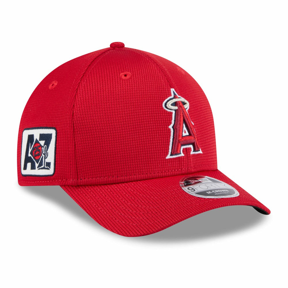 Los Angeles Angels New Era 2025 Spring Training 9FORTY Adjustable Hat - Red - New Era Sale