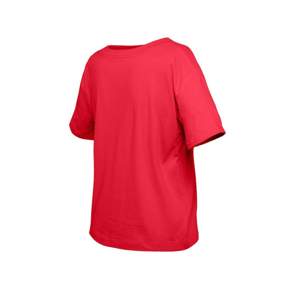 New Jersey Devils New Era Girl's Youth Flip Sequin T-Shirt - Red - NHL 201889066