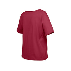 Colorado Avalanche New Era Girl's Youth Flip Sequin T-Shirt - Dark Red - NHL 201889077