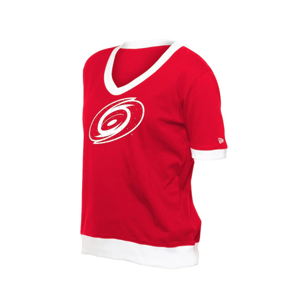 Carolina Hurricanes New Era Women's Game Day Rhinestuds T-Shirt - Red - NHL 201889175