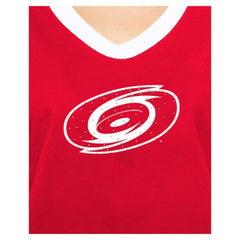 Carolina Hurricanes New Era Women's Game Day Rhinestuds T-Shirt - Red - NHL 201889175