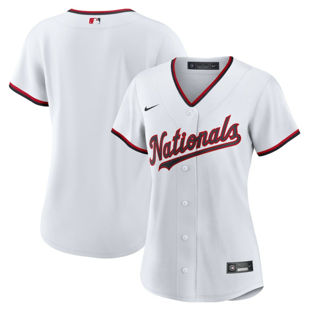 Washington Nationals Nike Women's Home Replica 2.0 Jersey - White - Nike Sale