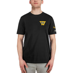 Golden State Warriors "W" Statement T-Shirt for sale Black | New Era Lifestyle