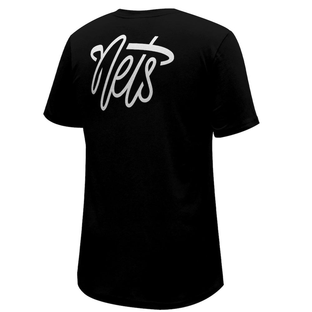 Brooklyn Nets Stadium Essentials Unisex Origins Script T-Shirt Black