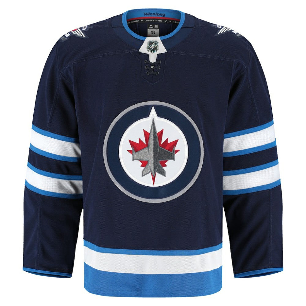 Winnipeg Jets Fanatics Home Authentic Pro Jersey - Navy - NHL 201897971