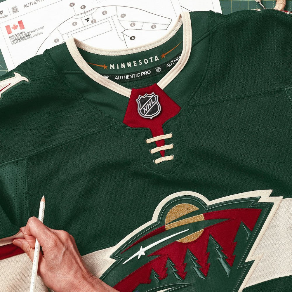 Minnesota Wild Fanatics Home Authentic Pro Jersey - Green - NHL 201897972
