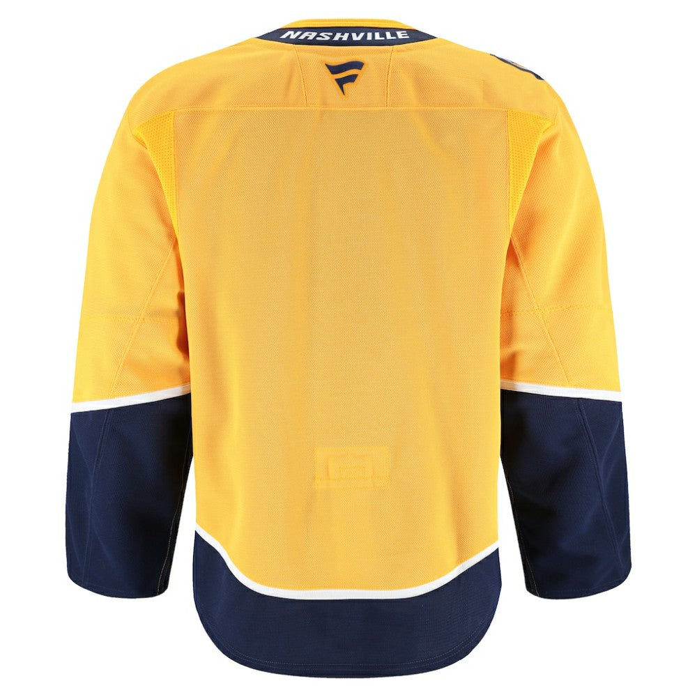 Nashville Predators Fanatics Home Authentic Pro Jersey - Yellow - NHL 201897975