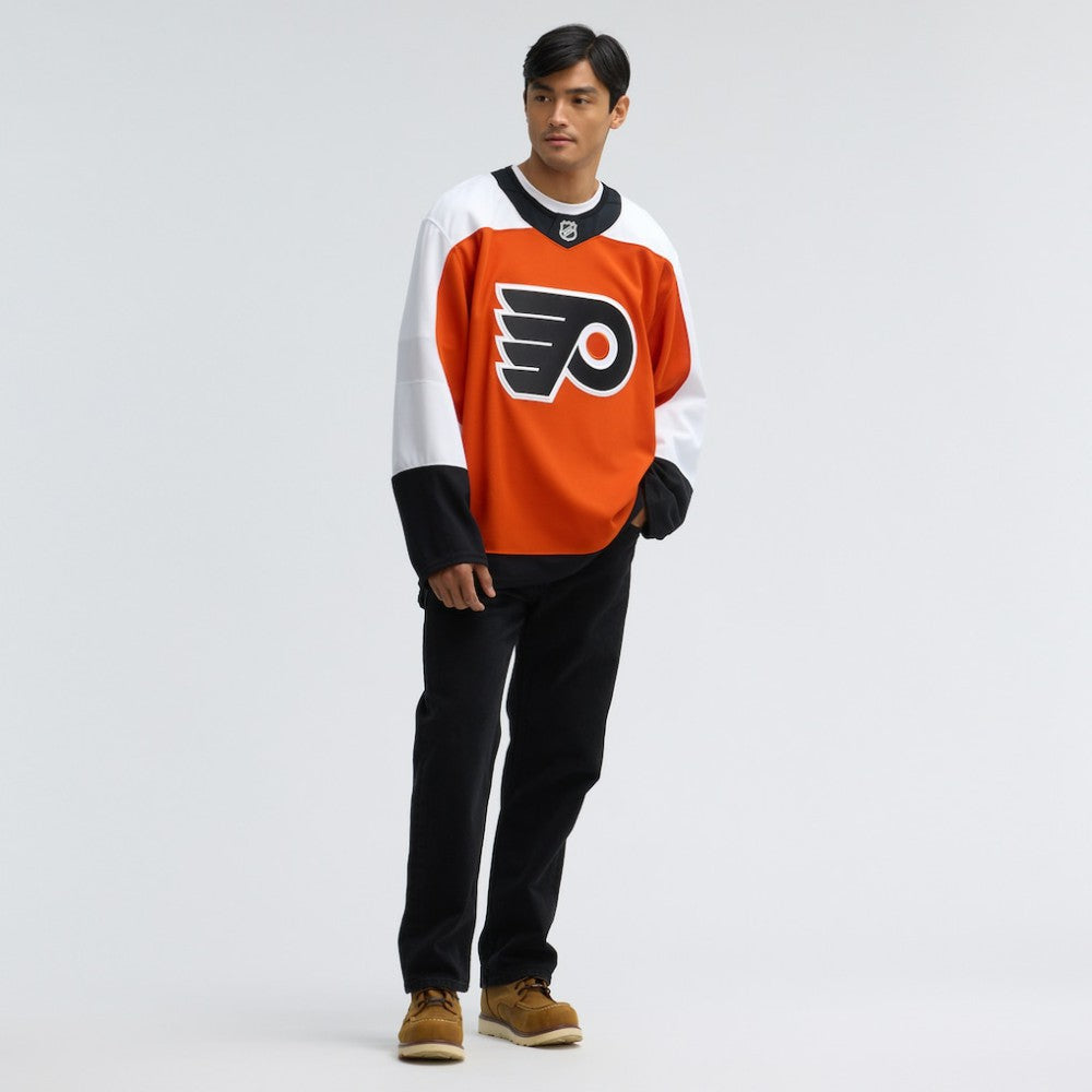 Philadelphia Flyers Fanatics Home Authentic Pro Jersey - Orange - NHL 201897980