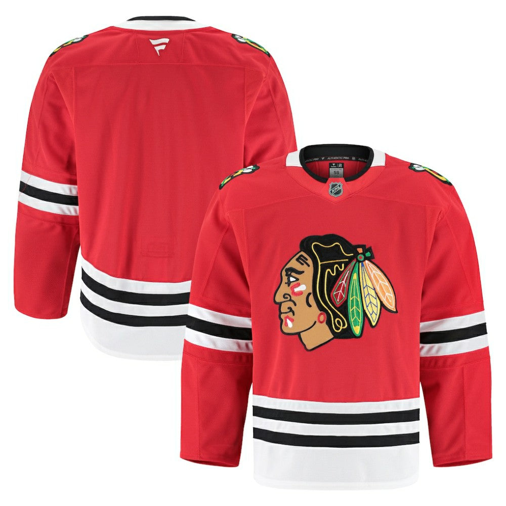 Chicago Blackhawks Fanatics Home Authentic Pro Jersey - Red - NHL 201897981