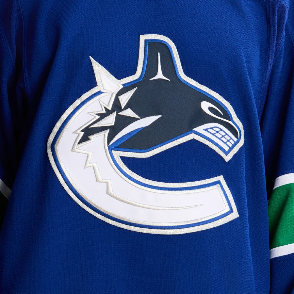 Vancouver Canucks Fanatics Home Authentic Pro Jersey - Blue - NHL 201897987