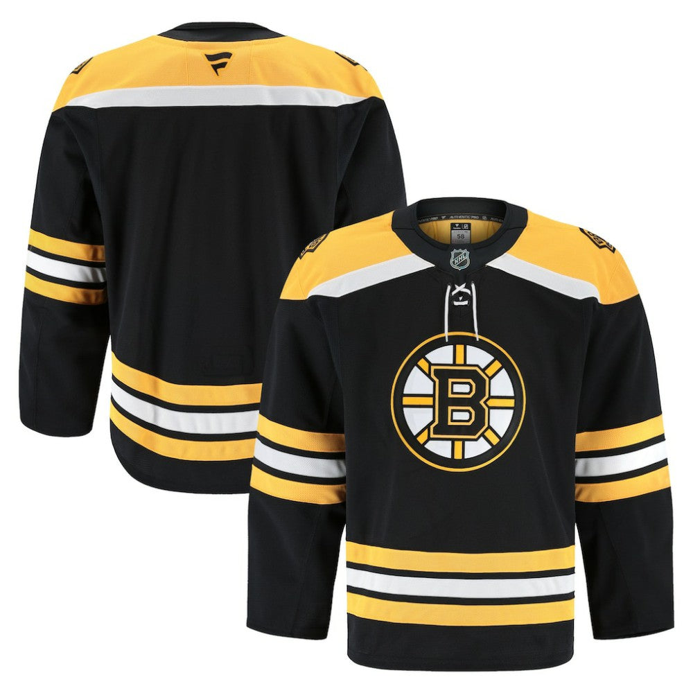 Boston Bruins Fanatics Home Authentic Pro Jersey - Black - NHL 201897991