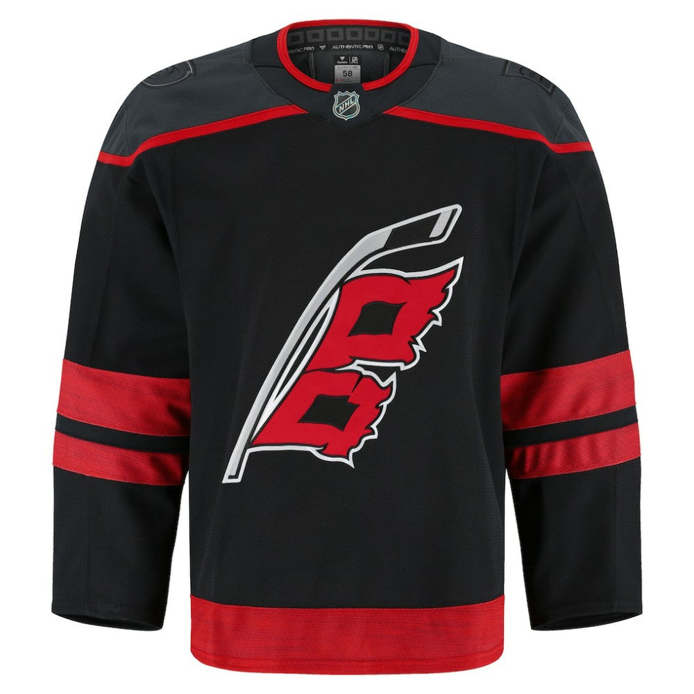 Carolina Hurricanes Fanatics Home Authentic Pro Jersey - Black - NHL 201897995