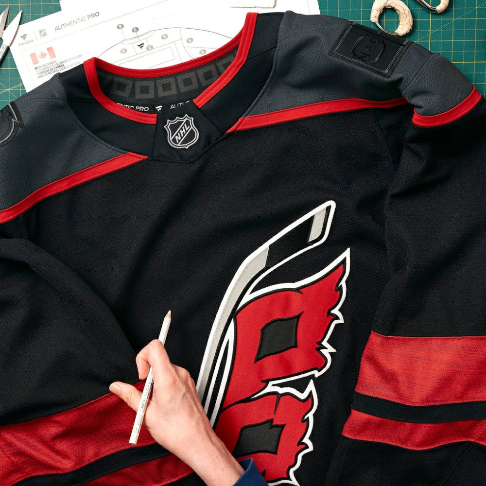 Carolina Hurricanes Fanatics Home Authentic Pro Jersey - Black - NHL 201897995