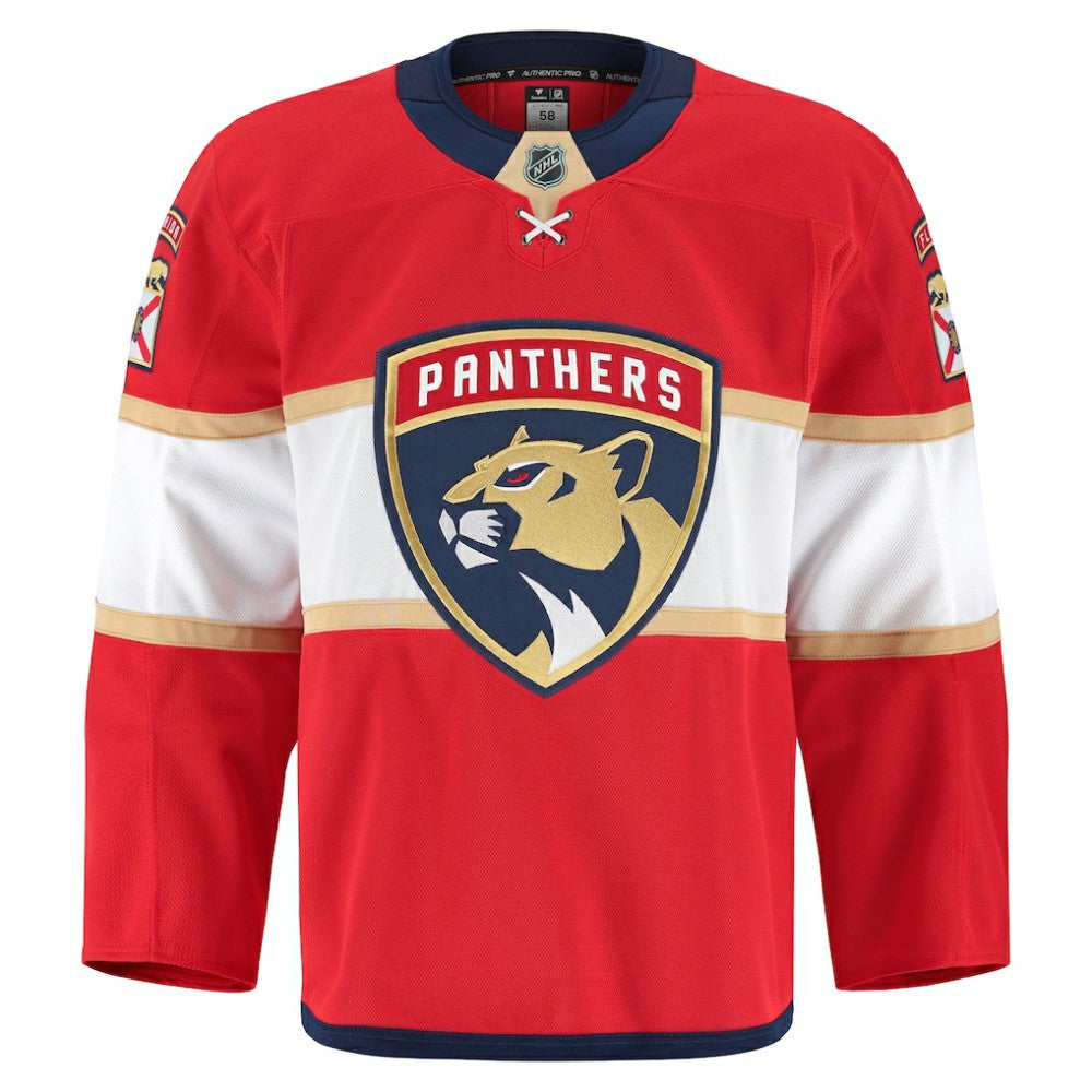 Florida Panthers Fanatics Home Authentic Pro Jersey - Red - NHL 201897996
