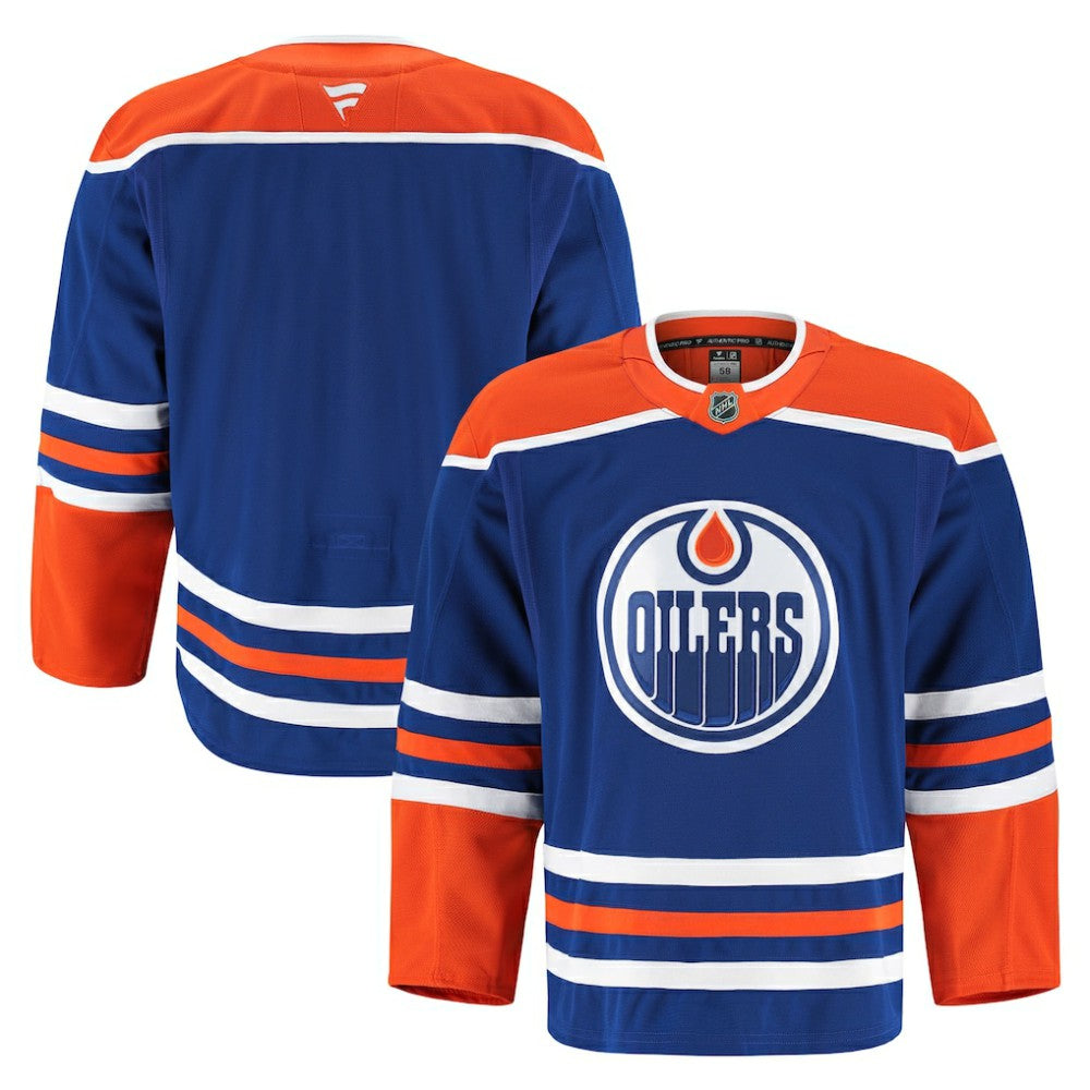 Edmonton Oilers Fanatics Home Authentic Pro Jersey - Royal - NHL 201897997