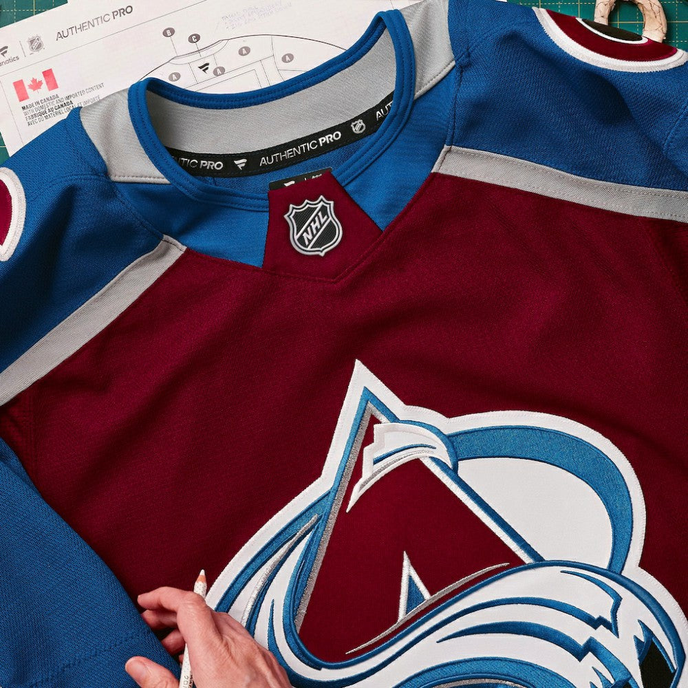 Colorado Avalanche Fanatics Home Authentic Pro Jersey - Burgundy - NHL 201898002