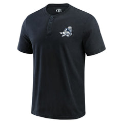 Fanatics Dallas Cowboys Darius Rucker Collection Washed Henley T-Shirt Black