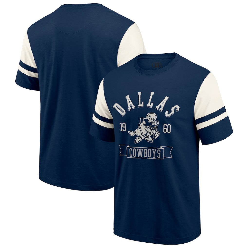 Fanatics Dallas Cowboys Darius Rucker Collection Throwback T-Shirt Navy