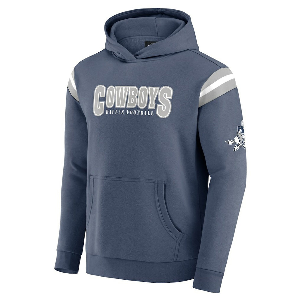 Fanatics Dallas Cowboys Darius Rucker Collection Throwback Pullover Hoodie Navy