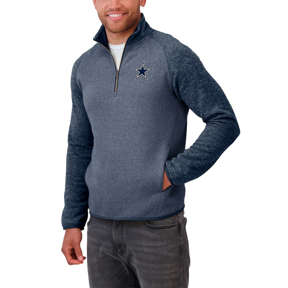 Fanatics Dallas Cowboys Darius Rucker Collection Tonal Quarter-Zip Jacket Navy