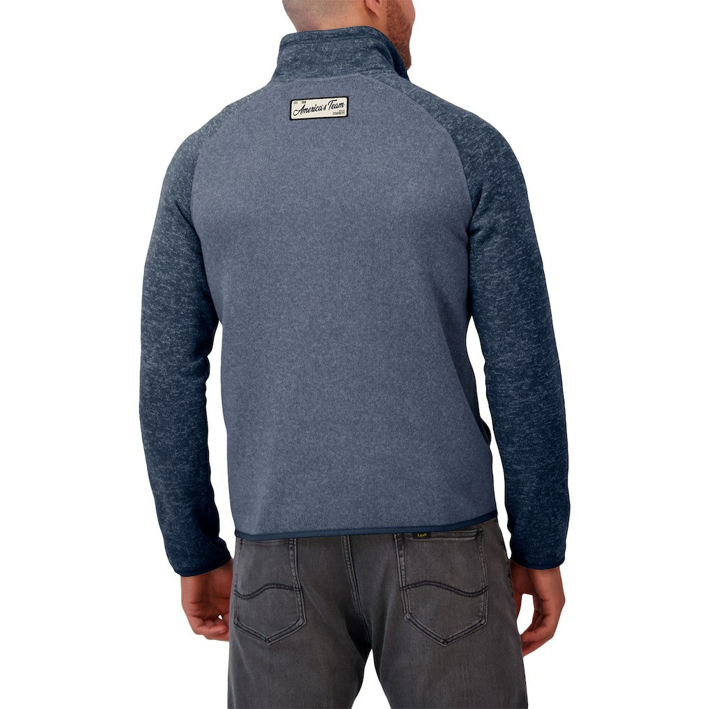 Fanatics Dallas Cowboys Darius Rucker Collection Tonal Quarter-Zip Jacket Navy