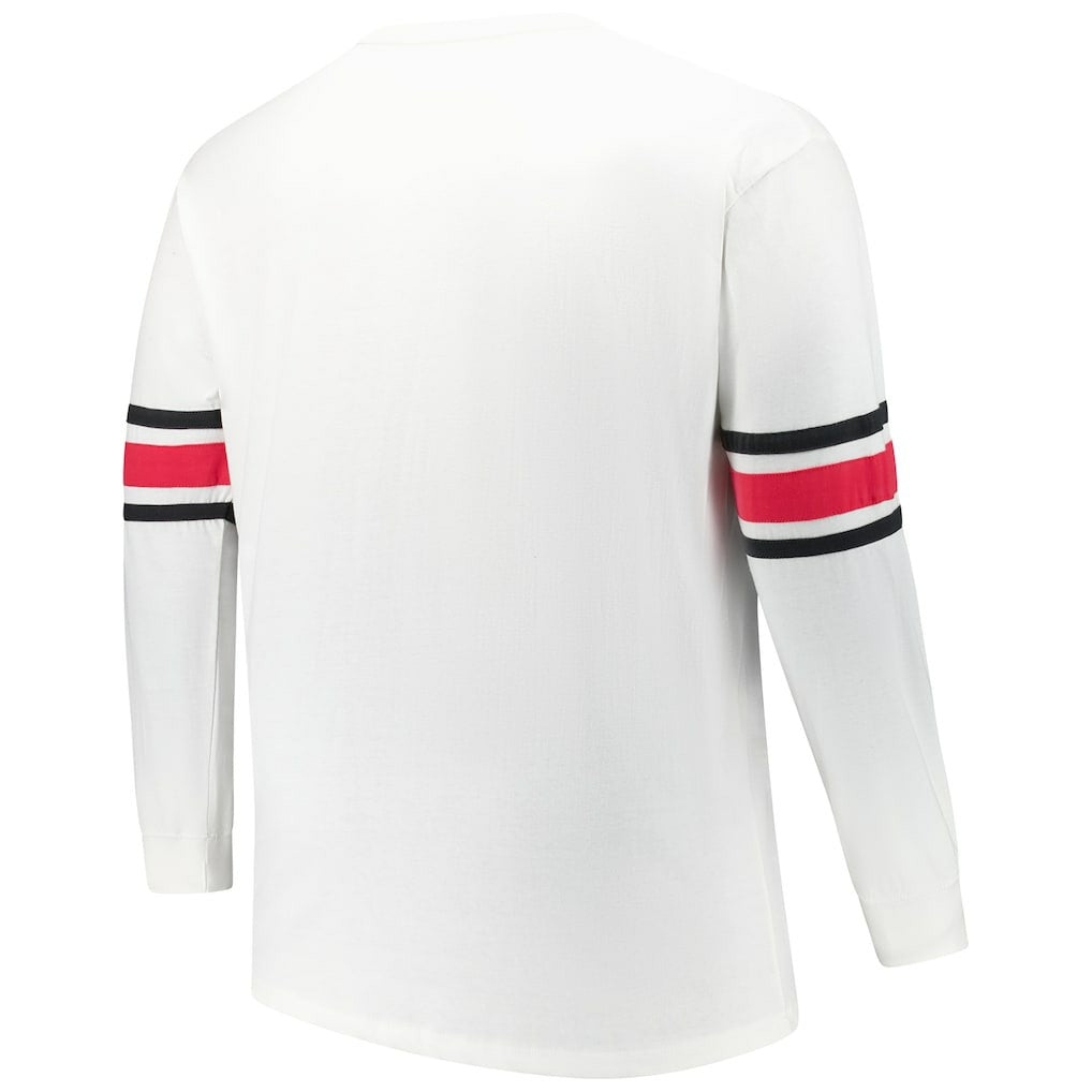 47 brand San Francisco 49ers '47 Big & Tall Premier Brex Long Sleeve T-Shirt White