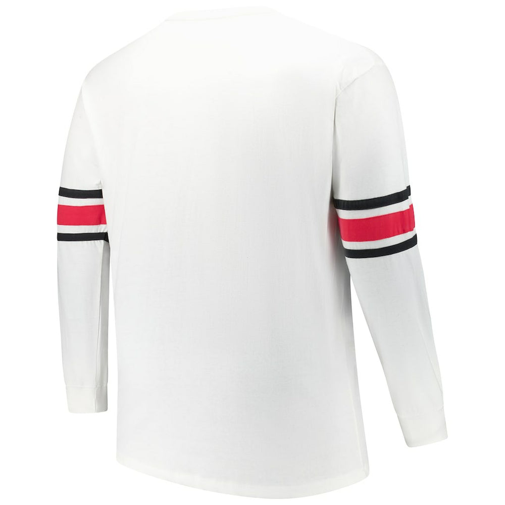 47 brand San Francisco 49ers '47 Big & Tall Premier Brex Long Sleeve T-Shirt White