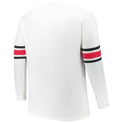 47 brand San Francisco 49ers '47 Big & Tall Premier Brex Long Sleeve T-Shirt White