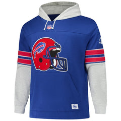 47 brand Buffalo Bills '47 Big & Tall Lacer Pullover Hoodie Royal