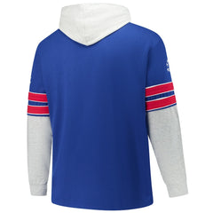 47 brand Buffalo Bills '47 Big & Tall Lacer Pullover Hoodie Royal