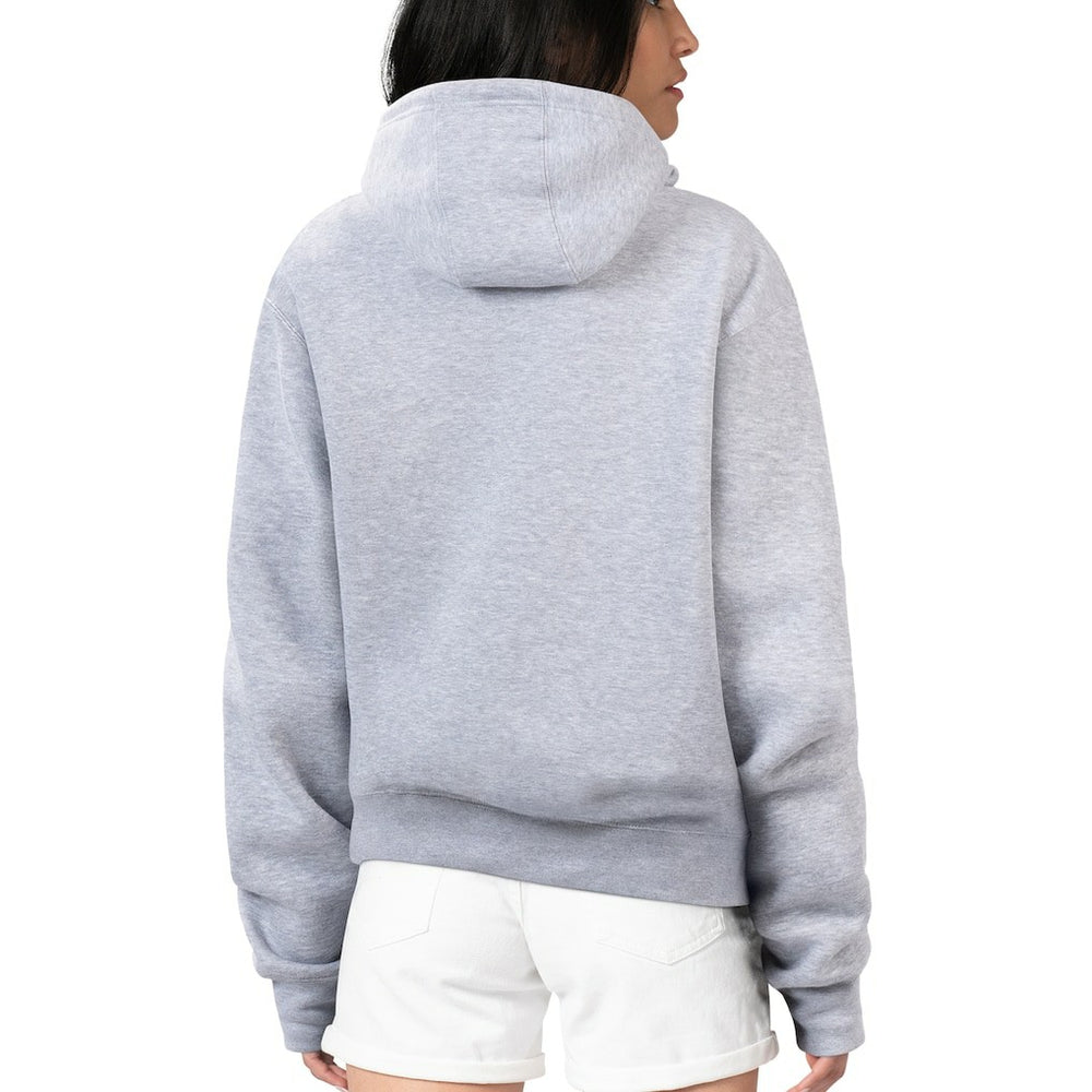 Washington Commanders G-III 4Her by Carl Banks Women's Flowers Team Logo Graphic Fleece Pullover Hoodie Heather Gray