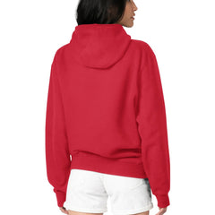 Kansas City Chiefs G-III 4Her by Carl Banks Women's Flowers Team Logo Graphic Fleece Pullover Hoodie Red