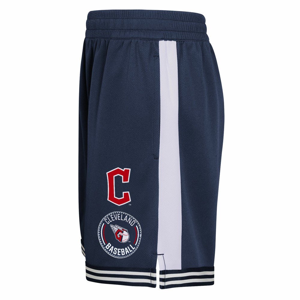 Cleveland Guardians Youth Infielder Shorts - Navy - MLB Discount