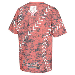 Atlanta Braves Youth Slide Score Bold T-Shirt - Red - MLB on Sale