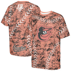 Baltimore Orioles Youth Slide Score Bold T-Shirt - Orange - MLB Sale