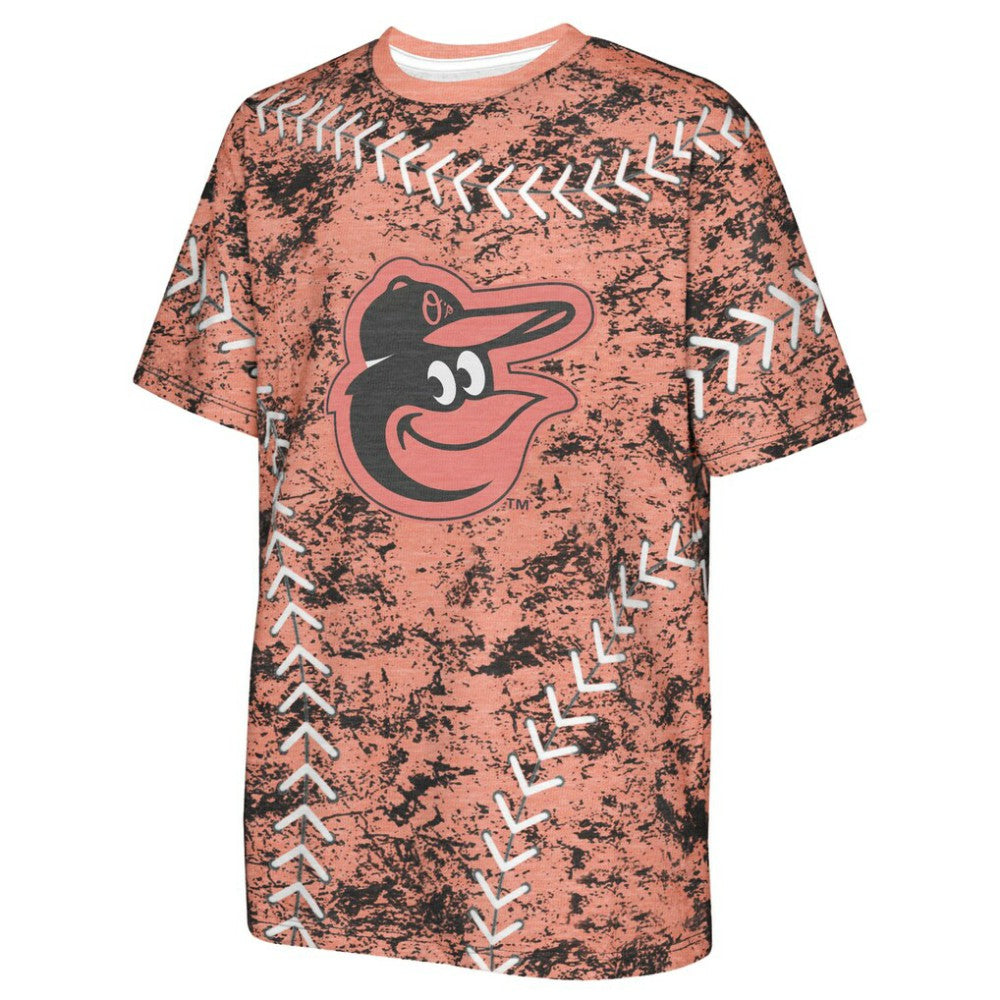 Baltimore Orioles Youth Slide Score Bold T-Shirt - Orange - MLB Sale