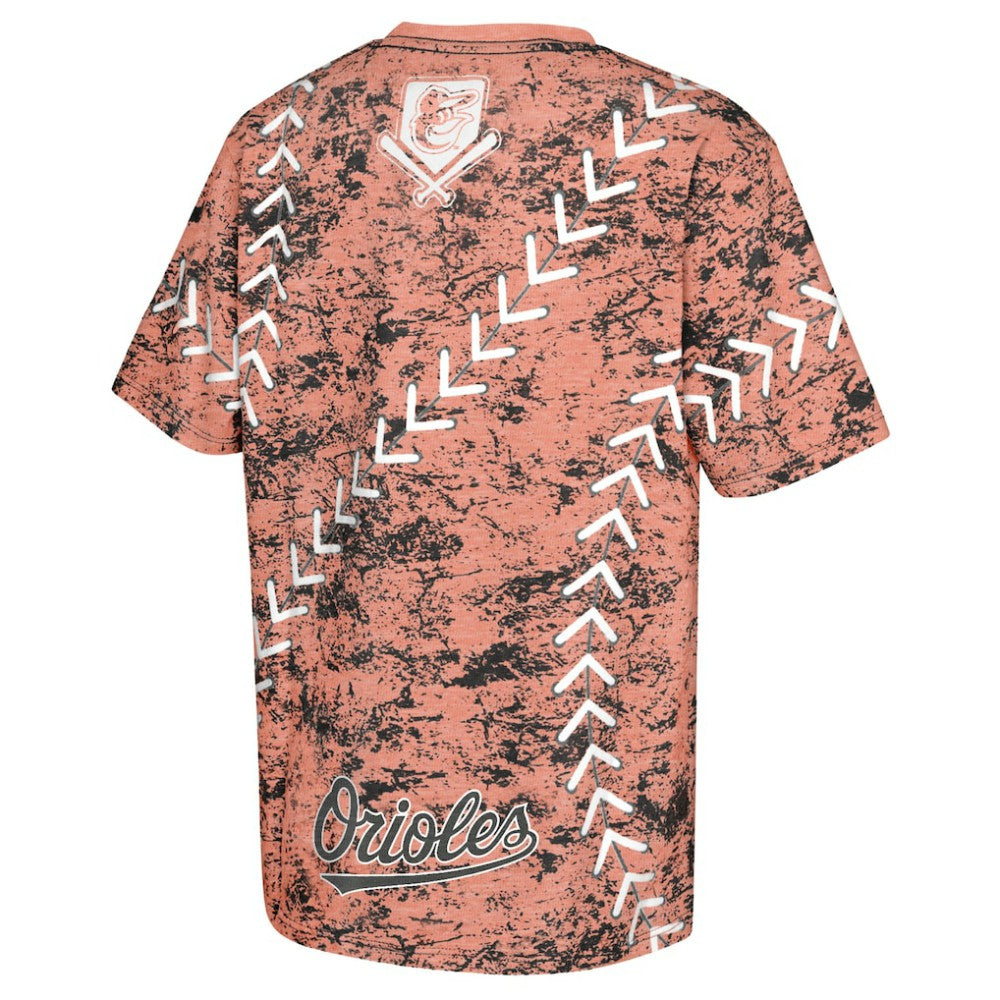 Baltimore Orioles Youth Slide Score Bold T-Shirt - Orange - MLB Sale