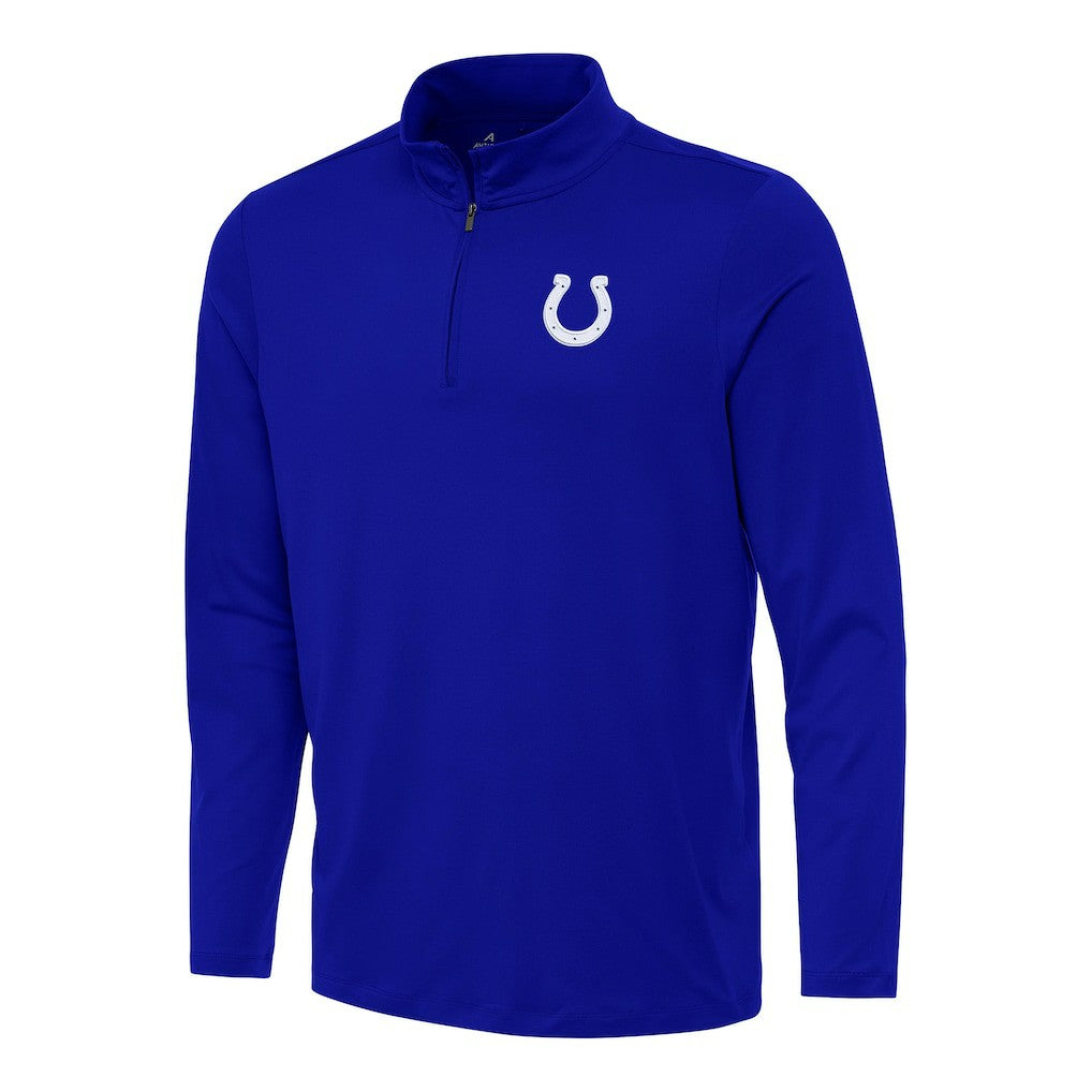 Indianapolis Colts Antigua Reprocess Quarter-Zip Top Royal