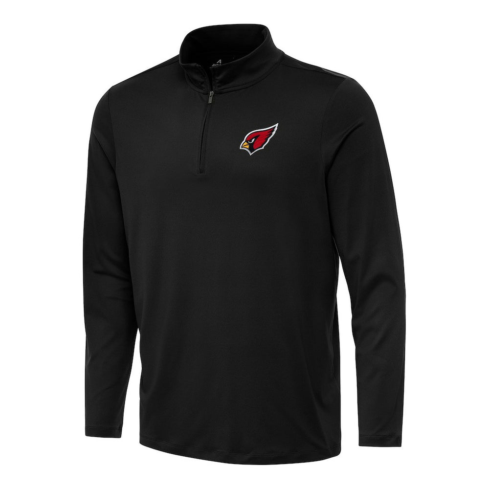 Arizona Cardinals Antigua Reprocess Quarter-Zip Top Black