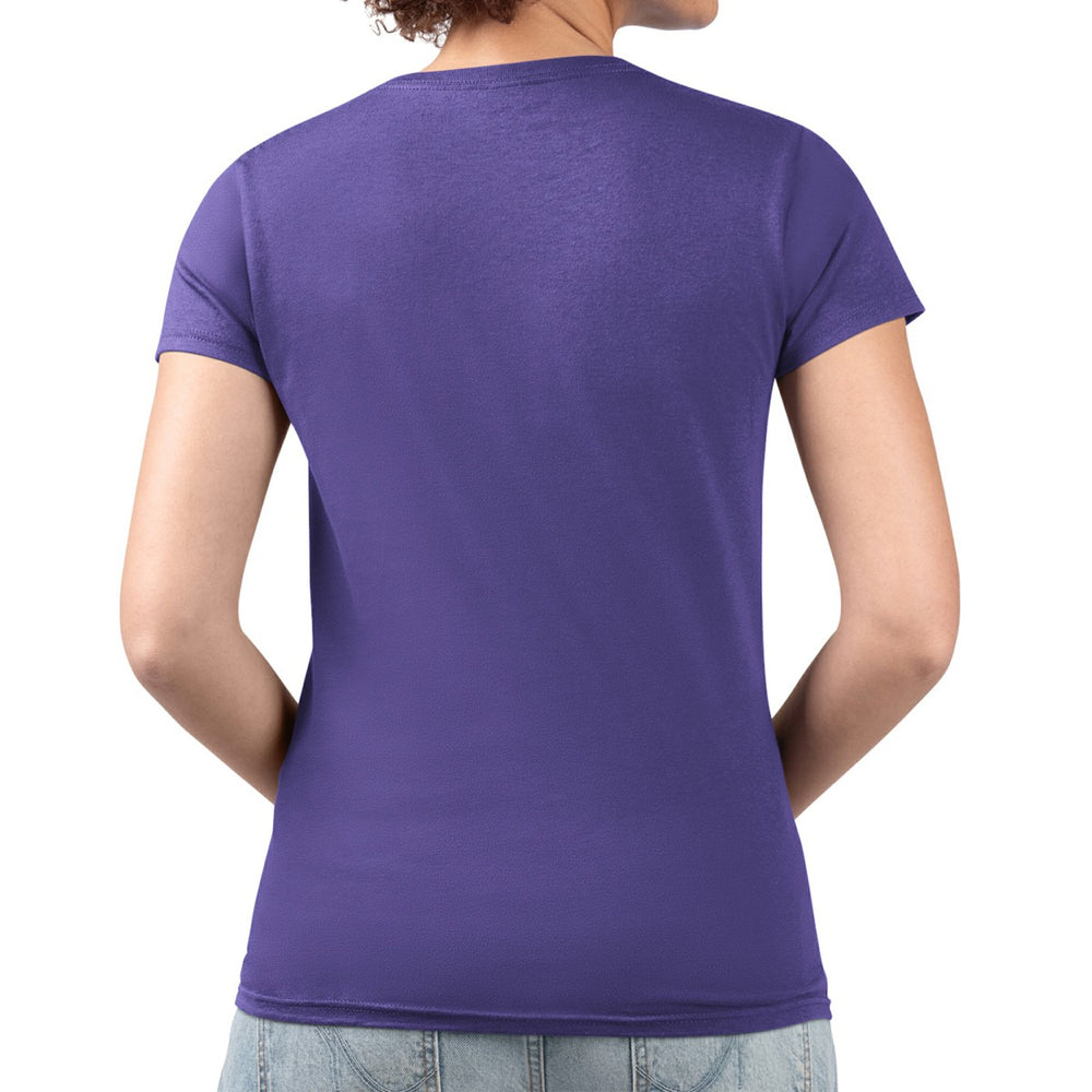 Sacramento Kings G-III 4Her by Carl Banks Women's Super-Slim Fit Lightweight Flowers Team Logo Graphic V-Neck T-Shirt Purple