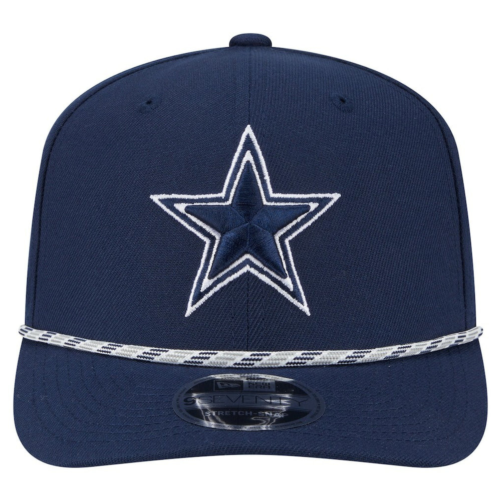 Dallas Cowboys New Era Gameday Multi Rope 9SEVENTY Stretch-Snap Hat Navy